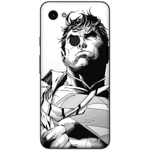 DC Comics Superman Unchained #1 SD Comic Con Variant Cover New 52 Art by Jim Lee Google Pixel 3a XL Skin